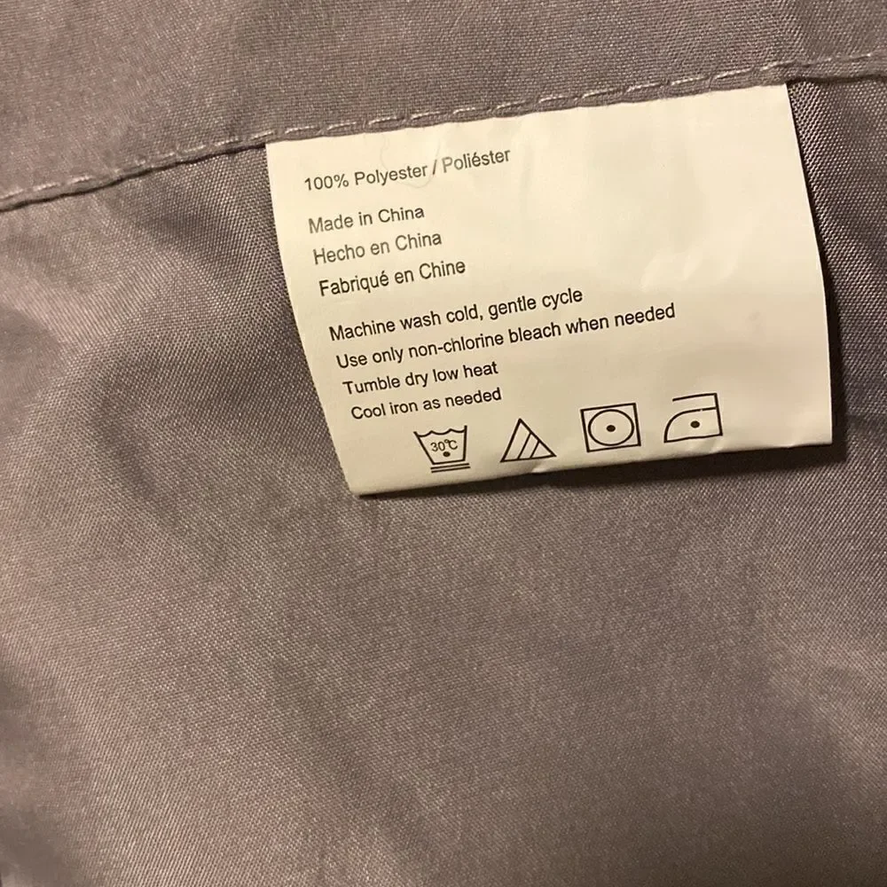 None curtain valance